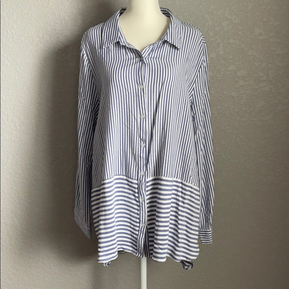 CJ Banks | Tunic Blouse (NWOT) - Picture 1 of 3